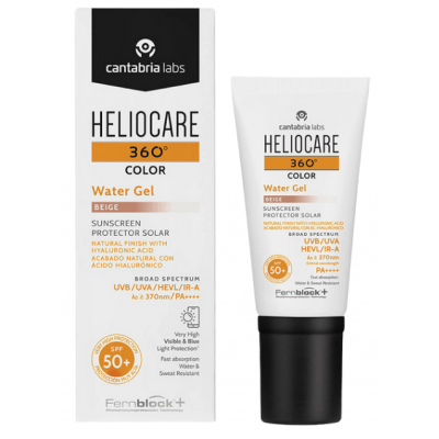 Comprar HELIOCARE 360º COLOR BEIGE WATER GEL SPF 50+ 50 ML al mejor precio en NuestraFarma, tu farmacia online