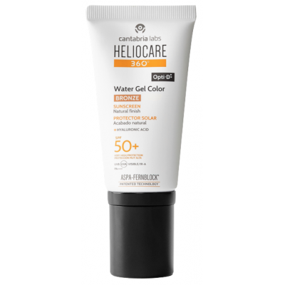 Comprar HELIOCARE 360º COLOR BRONZE WATER GEL SPF 50+ 50 ML al mejor precio en NuestraFarma, tu farmacia online
