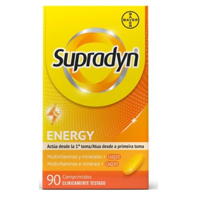 Comprar SUPRADYN ENERGY 90 COMPRIMIDOS al mejor precio en NuestraFarma, tu farmacia online