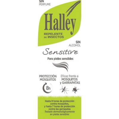 Comprar HALLEY SENSITIVE REPELENTE DE INSECTOS 100 ML al mejor precio en NuestraFarma, tu farmacia online