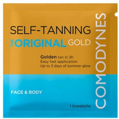 Comprar COMODYNES TOALLITAS AUTOBRONCEADORAS NATURAL - SELF-TANNING GOLD MONODOSIS 8 TOALLITAS al mejor precio en NuestraFarma, tu farmacia online