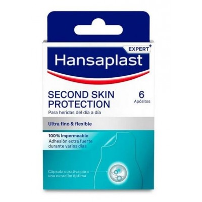 Comprar HANSAPLAST SECOND SKIN PROTECTION 6 PARCHES 73 MM X 36 MM al mejor precio en NuestraFarma, tu farmacia online