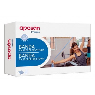 Comprar APOSAN BANDA ELASTICA FUERTE (RESISTENCIA 11,3 - 18,1 KG) al mejor precio en NuestraFarma, tu farmacia online