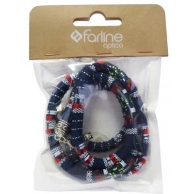 Comprar FARLINE CORDON GAFA TELA AZUL al mejor precio en NuestraFarma, tu farmacia online