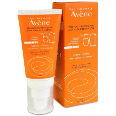 Comprar AVENE CREMA SIN PERFUME SPF 50+ 50 ML al mejor precio en NuestraFarma, tu farmacia online