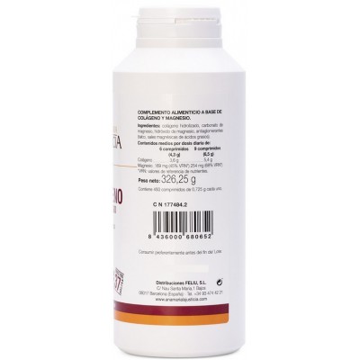 Comprar ANA MARIA LAJUSTICIA COLAGENO CON MAGNESIO 450 COMPRIMIDOS al mejor precio en NuestraFarma, tu farmacia online