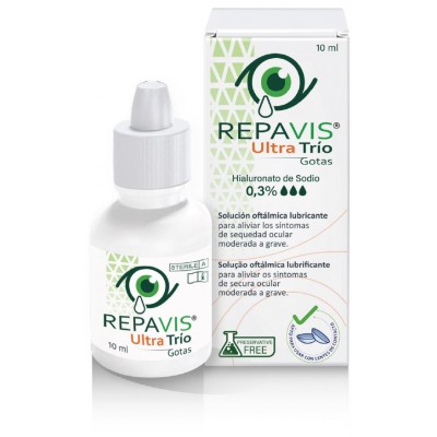 Comprar REPAVIS ULTRA TRIO GOTAS 10 ML al mejor precio en NuestraFarma, tu farmacia online