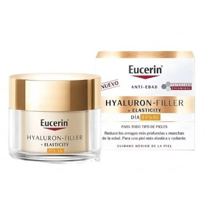 Comprar EUCERIN HYALURON FILLER+ ELASTICITY DIA FPS 30 50 ML al mejor precio en NuestraFarma, tu farmacia online