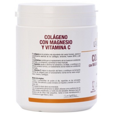 Comprar ANA MARIA LAJUSTICIA COLAGENO CON MAGNESIO Y VITAMINA C POLVO SABOR FRESA 350 G al mejor precio en NuestraFarma, tu farmacia online