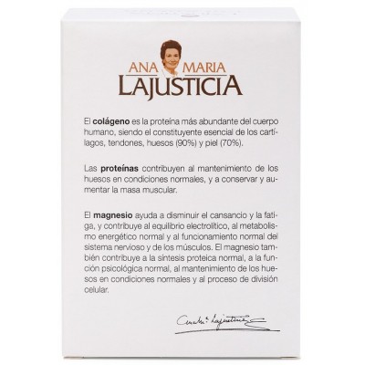 Comprar ANA MARIA LAJUSTICIA COLAGENO CON MAGNESIO SABOR FRESA 20 STICKS 5G al mejor precio en NuestraFarma, tu farmacia online