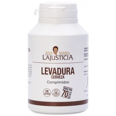Comprar ANA MARIA LAJUSTICIA LEVADURA DE CERVEZA 280 COMPRIMIDOS al mejor precio en NuestraFarma, tu farmacia online