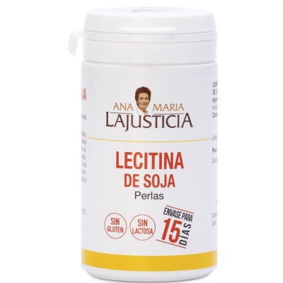 Comprar ANA MARIA LAJUSTICIA LECITINA DE SOJA 90 PERLAS al mejor precio en NuestraFarma, tu farmacia online