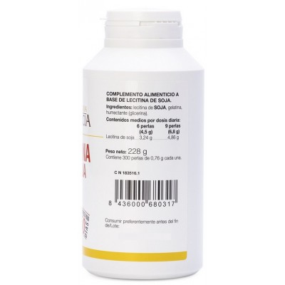 Comprar ANA MARIA LAJUSTICIA LECITINA DE SOJA 300 PERLAS al mejor precio en NuestraFarma, tu farmacia online