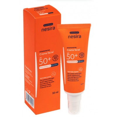 Comprar ACOFARMA NESIRA CREMA FACIAL SPF50+ 50 ML al mejor precio en NuestraFarma, tu farmacia online