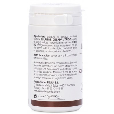 Comprar ANA MARIA LAJUSTICIA LEVADURA DE CERVEZA 80 COMPRIMIDOS al mejor precio en NuestraFarma, tu farmacia online