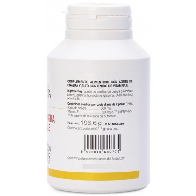 Comprar ANA MARIA LAJUSTICIA ACEITE DE ONAGRA + VITAMINA E 275 PERLAS al mejor precio en NuestraFarma, tu farmacia online