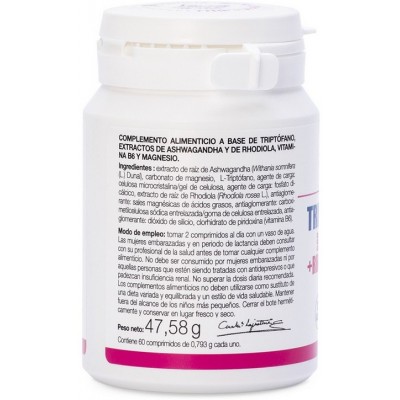 Comprar ANA MARIA LAJUSTICIA TRIPTOFANO PLUS CON ASHWAGANDHA + RHODIOLA + MAGNESIO 60 COMPRIMIDOS al mejor precio en NuestraFarma, tu farmacia online
