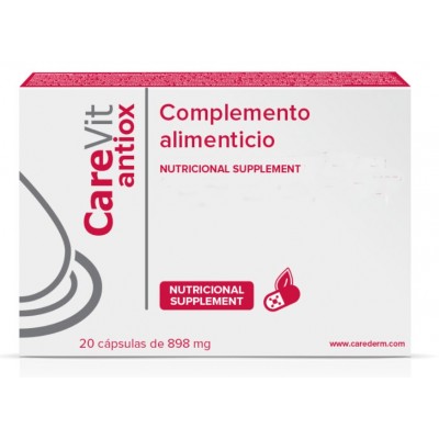 Comprar CAREVIT ANTIOX 20 CAPSULAS al mejor precio en NuestraFarma, tu farmacia online