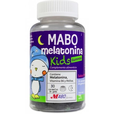 Comprar MABO MELATONINA KIDS 30 GOMINOLAS al mejor precio en NuestraFarma, tu farmacia online