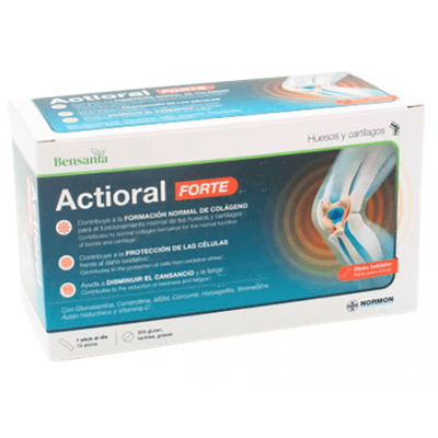 Comprar ACTIORAL FORTE 10 STICKS al mejor precio en NuestraFarma, tu farmacia online
