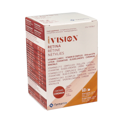 Comprar IVISION RETINA 60 CAPSULAS al mejor precio en NuestraFarma, tu farmacia online