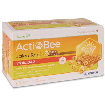 Comprar ACTIBEE JALEA REAL VITALIDAD 14 STICKS al mejor precio en NuestraFarma, tu farmacia online