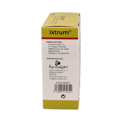 Comprar IXTRUM 5,7 G SABOR FRUTOS NARANJA 30 STICKS al mejor precio en NuestraFarma, tu farmacia online
