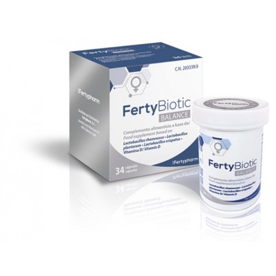 Comprar FERTYBIOTIC BALANCE 34 CAPSULAS al mejor precio en NuestraFarma, tu farmacia online