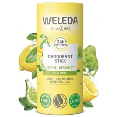 Comprar WELEDA DESODORANTE STICK CITRUS BERGAMOTA 50 G al mejor precio en NuestraFarma, tu farmacia online