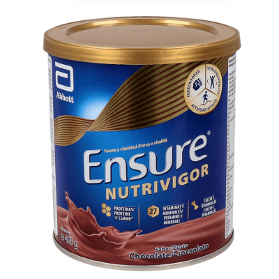 Comprar ENSURE NUTRIVIGOR SABOR CHOCOLATE 400 G al mejor precio en NuestraFarma, tu farmacia online