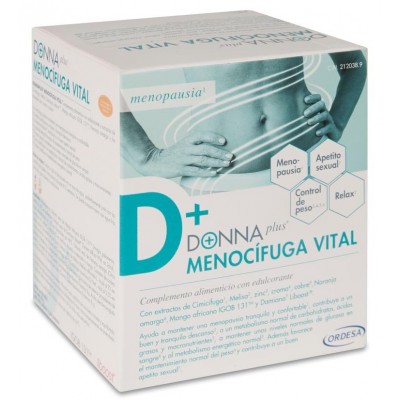 Comprar DONNAPLUS MENOCIFUGA VITAL 30 STICKS 2 G al mejor precio en NuestraFarma, tu farmacia online