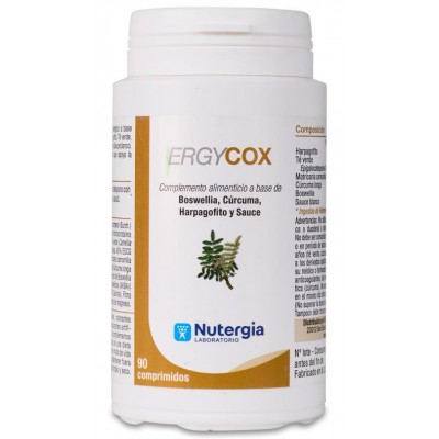 Comprar ERGYCOX ARTICULACIONES 90 COMPRIMIDOS al mejor precio en NuestraFarma, tu farmacia online