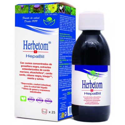 Comprar HERBETOM 1 HEPABIL 250 ML al mejor precio en NuestraFarma, tu farmacia online