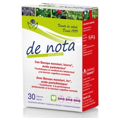 Comprar DE NOTA 30 CÁPSULAS al mejor precio en NuestraFarma, tu farmacia online