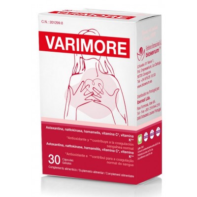 Comprar VARIMORE 30 CÁPSULAS al mejor precio en NuestraFarma, tu farmacia online