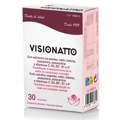 Comprar VISIONATTO 30 COMPRIMIDOS al mejor precio en NuestraFarma, tu farmacia online