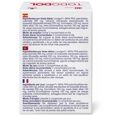 Comprar TODODOL 30 COMPRIMIDOS al mejor precio en NuestraFarma, tu farmacia online