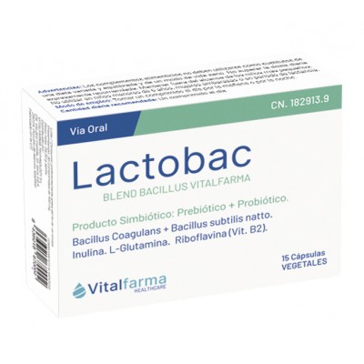 Comprar LACTOBAC 15 CAPSULAS al mejor precio en NuestraFarma, tu farmacia online
