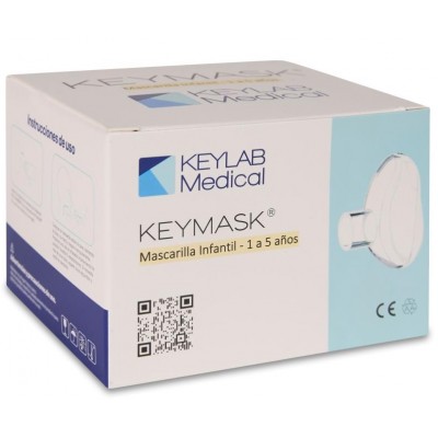 Comprar MASCARILLA INHALACION PROCHAMBER KEYMASK INFANTIL 1 UNIDAD al mejor precio en NuestraFarma, tu farmacia online