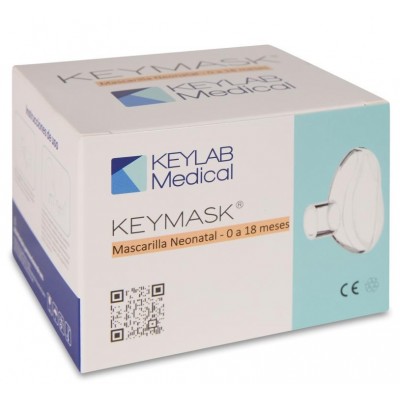 Comprar MASCARILLA INHALACION PROCHAMBER KEYMASK NEONATO 1 UNIDAD al mejor precio en NuestraFarma, tu farmacia online