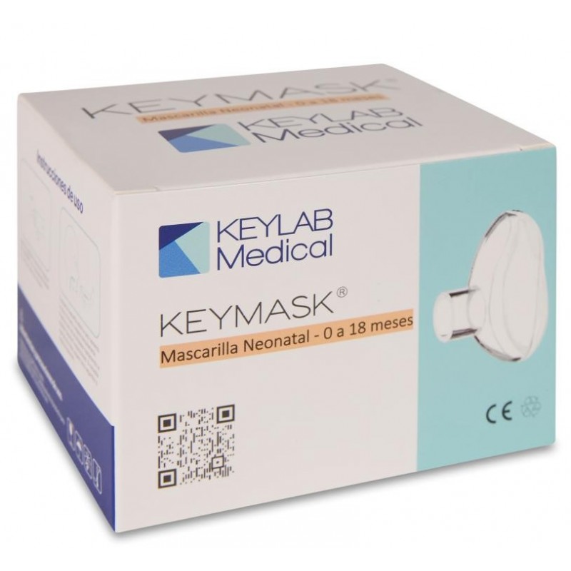 MASCARILLA INHALACION PROCHAMBER KEYMASK NEONATO 1 UNIDAD 