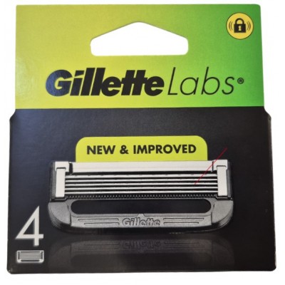 Comprar GILLETTE LABS RECAMBIO 4 CUCHILLAS al mejor precio en NuestraFarma, tu farmacia online