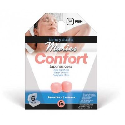 Comprar MARIES CONFORT TAPONES OIDOS CERA 6 UNIDADES al mejor precio en NuestraFarma, tu farmacia online