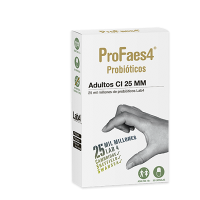 Comprar PROFAES4 PROBIOTICOS ADULTOS CI 25 MM 30 CAPSULAS al mejor precio en NuestraFarma, tu farmacia online