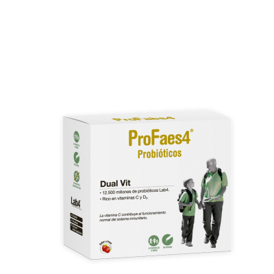 Comprar PROFAES4 PROBIOTICOS DUAL-VIT 30 STICKS al mejor precio en NuestraFarma, tu farmacia online