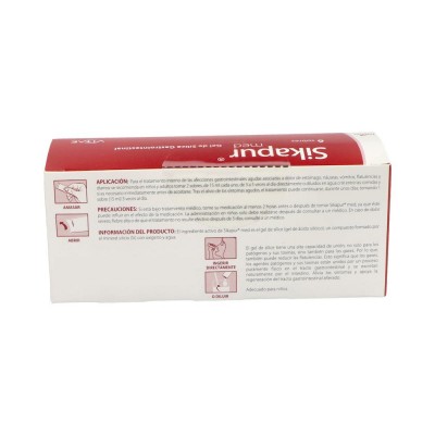 Comprar VITAE SIKAPUR MED GASTRO GEL DE SILICE GASTROINSTESTINAL 6 STICKS 15 ML al mejor precio en NuestraFarma, tu farmacia online