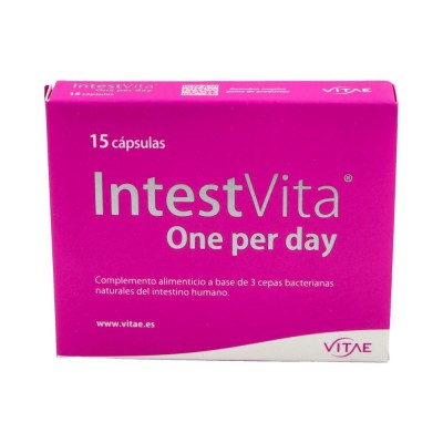 Comprar VITAE INTESTVITA ONE PER DAY 15 CAPSULAS al mejor precio en NuestraFarma, tu farmacia online