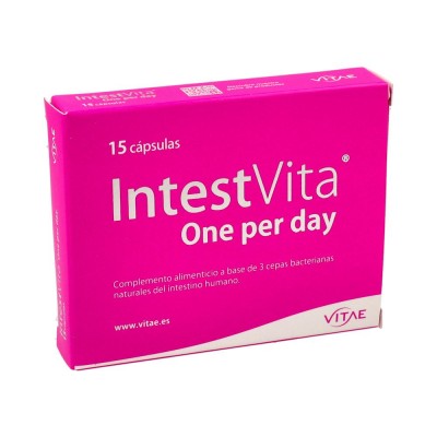 Comprar VITAE INTESTVITA ONE PER DAY 15 CAPSULAS al mejor precio en NuestraFarma, tu farmacia online