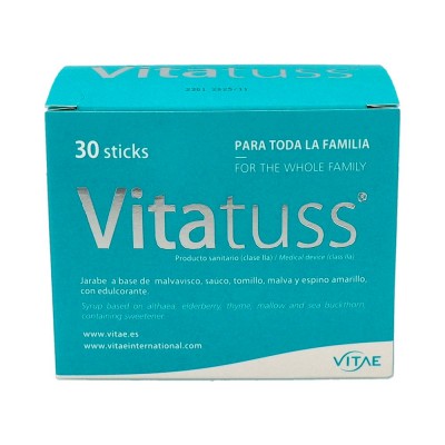 Comprar VITAE VITATUSS 30 STICKS 5 ML al mejor precio en NuestraFarma, tu farmacia online