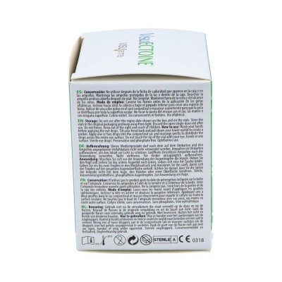 Comprar VISUECTOINE 30 AMPOLLAS UNIDOSIS 0,4 ML al mejor precio en NuestraFarma, tu farmacia online